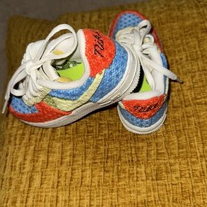 Multi-color Nike Air Force Ones - Boys Sneakers